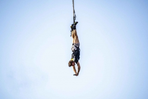 Scariest bungee jumps over Peruvian Canyons