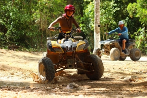 Cancun: ATV, 4 Ziplines, Transportation & Tequila Tasting