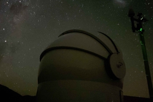 Observación de las estrellas en el observatorio Pangue, de renombre internacional