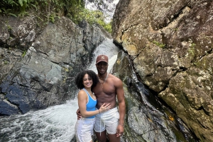 From San Juan: El Yunque Rainforest Waterslide Transport