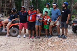 Experiencia definitiva de adrenalina ATV, tirolina y cenote
