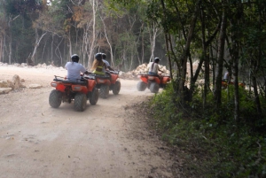Experiencia definitiva de adrenalina ATV, tirolina y cenote