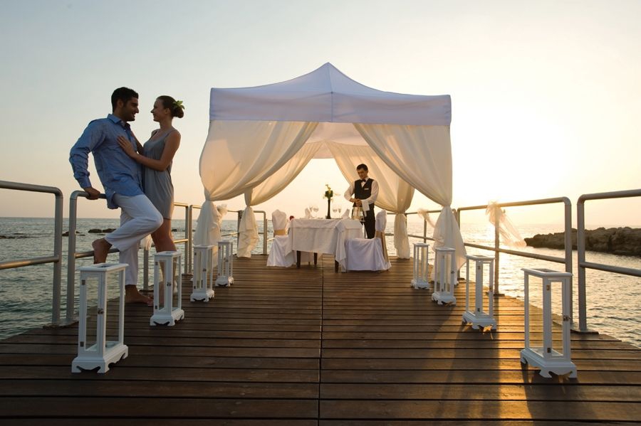 Bodas en el muelle