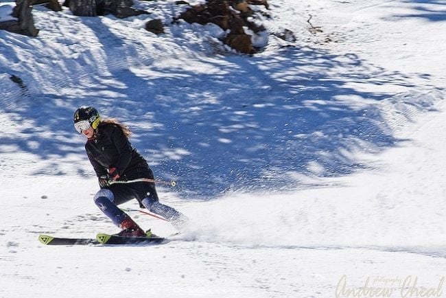 Skiing on Troodos