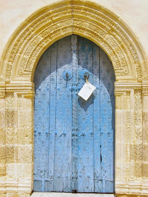Lefkara Church Door