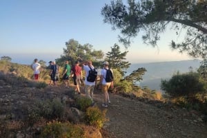 7-8 km walk above Limassol