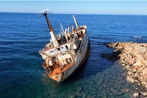 Akamas, White Stone River - Off Road med gratis cypriotisk kaffe.