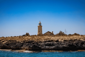 Ayia Napa: Blue Lagoon, Turtle Cove and Famagusta with BBQ