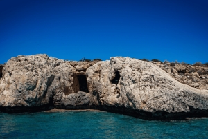 Ayia Napa: Blue Lagoon, Turtle Cove and Famagusta with BBQ