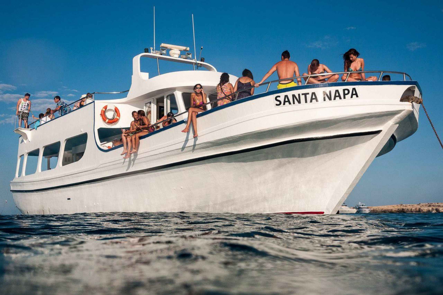 Ayia Napa: Famagusta Chill&Relax Cruise on Sancta Napa Boat