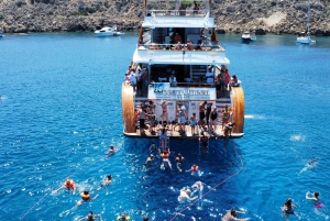 Le plus grand bateau d'Ayia Napa - Croisière avec déjeuner et baignade