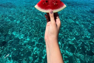 Excursão de autocarro e barco à Lagoa Azul (Akamas) a partir de Paphos