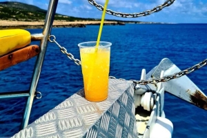 Excursão de autocarro e barco à Lagoa Azul (Akamas) a partir de Paphos