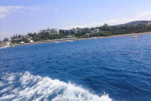 Excursión de un día, Laguna Azul Latchi,Pafos,autocar, barco+tobogán acuático.