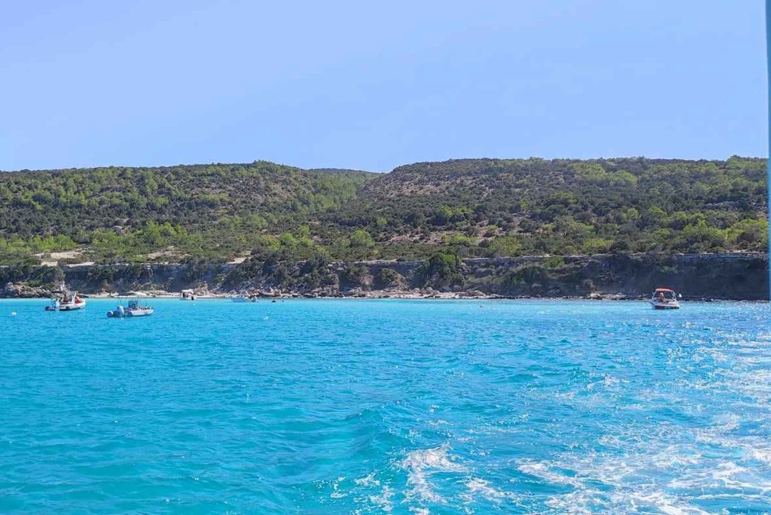 Blaue Lagune Latchi, Reisebus-Transfer + Bootsfahrt, Halbtagestour