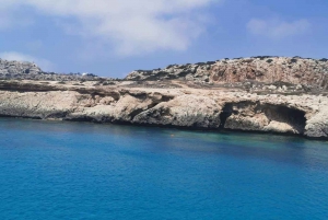 Blue Lagoon & Turtle Bay - Croisière au coucher du soleil (au départ de Protaras)