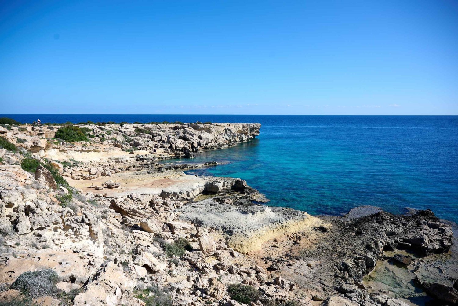 Capo Greco: Radtour mit Autotransfer