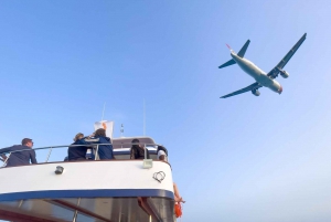 Larnaca : Croisière en bateau à fond de verre avec pêche et déjeuner barbecue