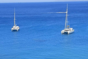 Excursión de un día, Laguna Azul Latchi,Pafos,autocar, barco+tobogán acuático.