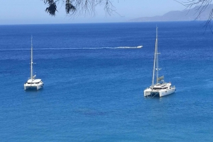 Excursión de un día, Laguna Azul Latchi,Pafos,autocar, barco+tobogán acuático.