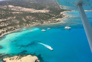 Excursión de un día, Laguna Azul Latchi,Pafos,autocar, barco+tobogán acuático.