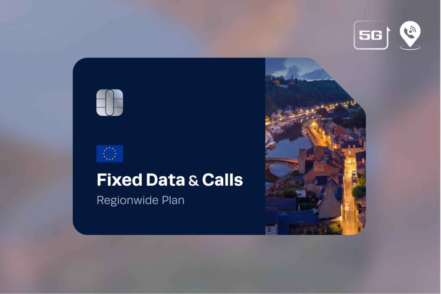 eSIM Europe Fixed Data & Calls | 15GB & 30 GB