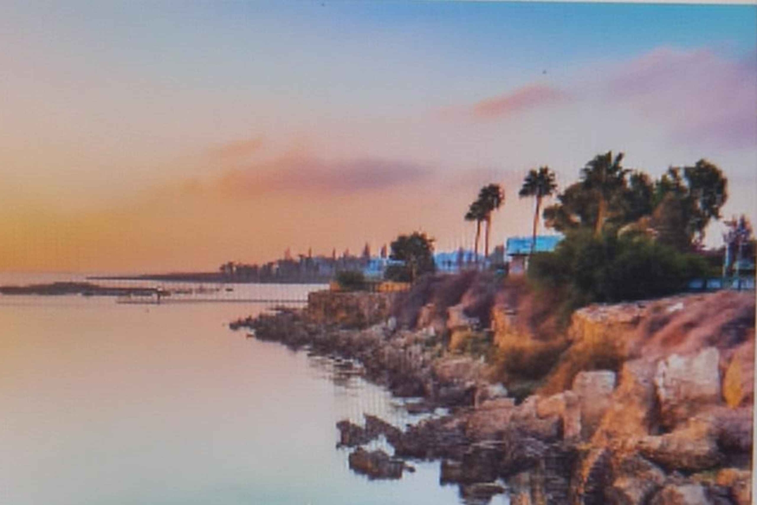 Abendlicher Sonnenuntergang an den Cape Greco-Höhlen & zypriotisches Meze-Abendessen