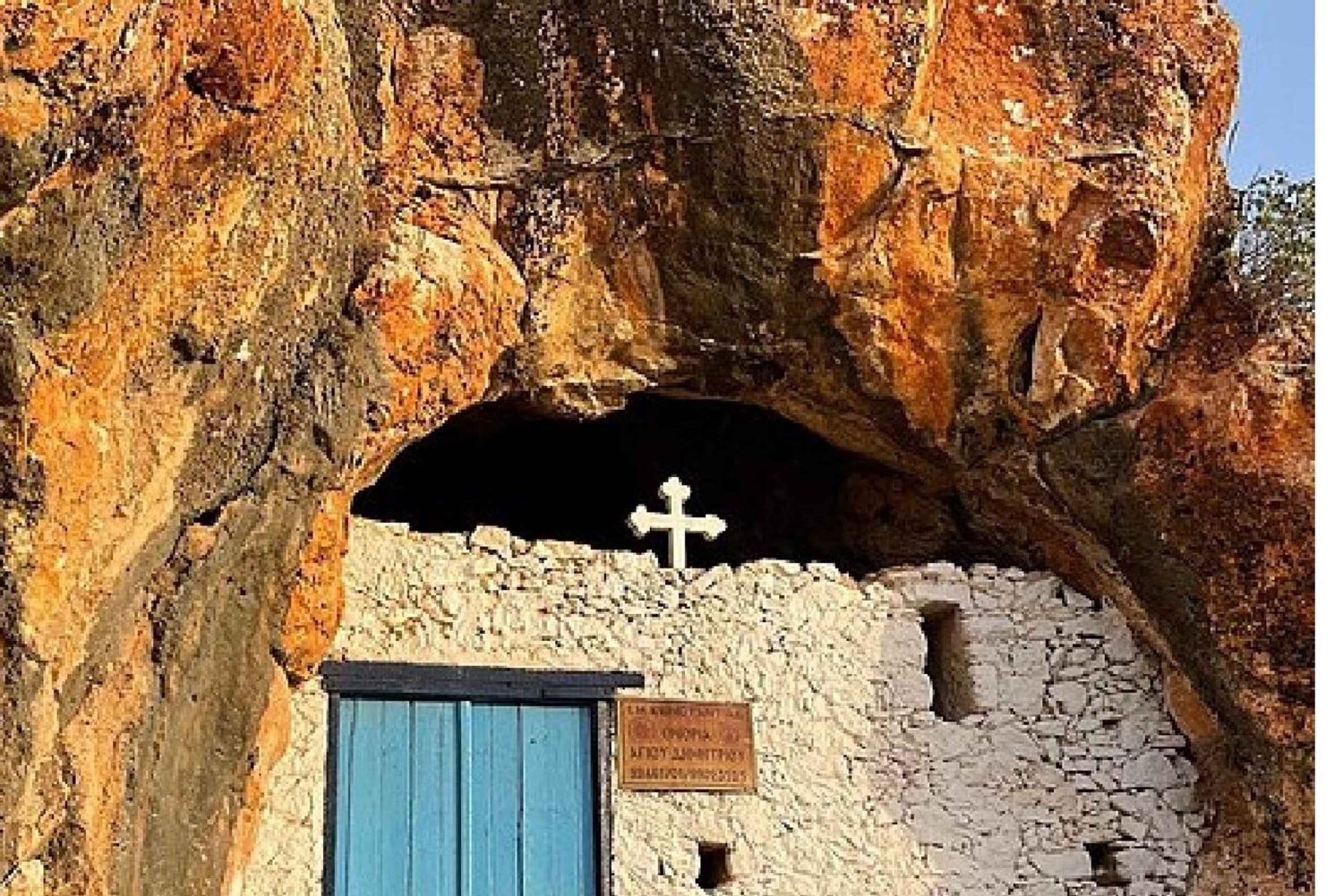 Abendlicher Sonnenuntergang an den Cape Greco-Höhlen & zypriotisches Meze-Abendessen