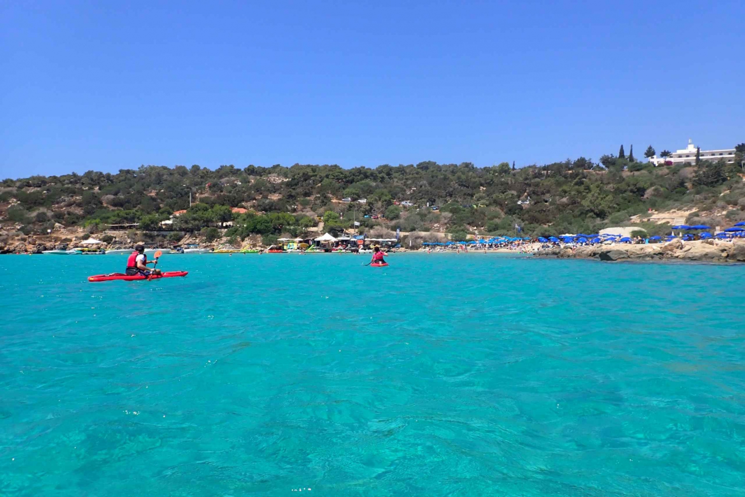 From Agia Napa : East Cape Greko Private Guided Kayak Tour