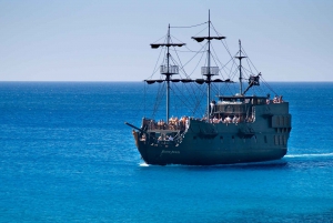 Ayia Napa: Black Pearl Pirate Boat Cruise with Cannon Show