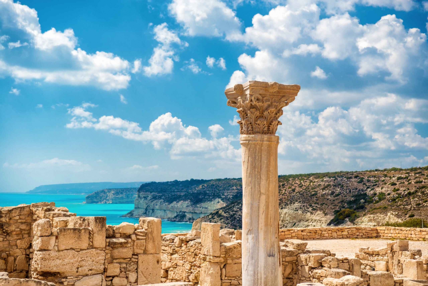 From Ayia Napa: Pafos and Kourion Bus Tour