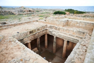 Von Ayia Napa & Protaras: Kourion Tour und Paphos Stadt