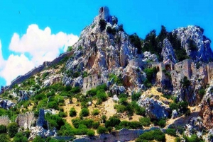 From Kyrenia: Half-Day St. Hilarion Castle & Bellapais Tour