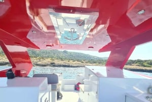 Da Latsi: Escursione in yacht privato alla Laguna Blu con bevande