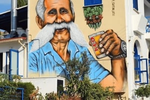 Depuis Paphos : expérience Aphrodite, grottes marines et vignoble