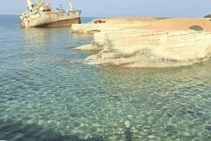 From Paphos: Aphrodite Experience, Sea Caves, & Winery Tour