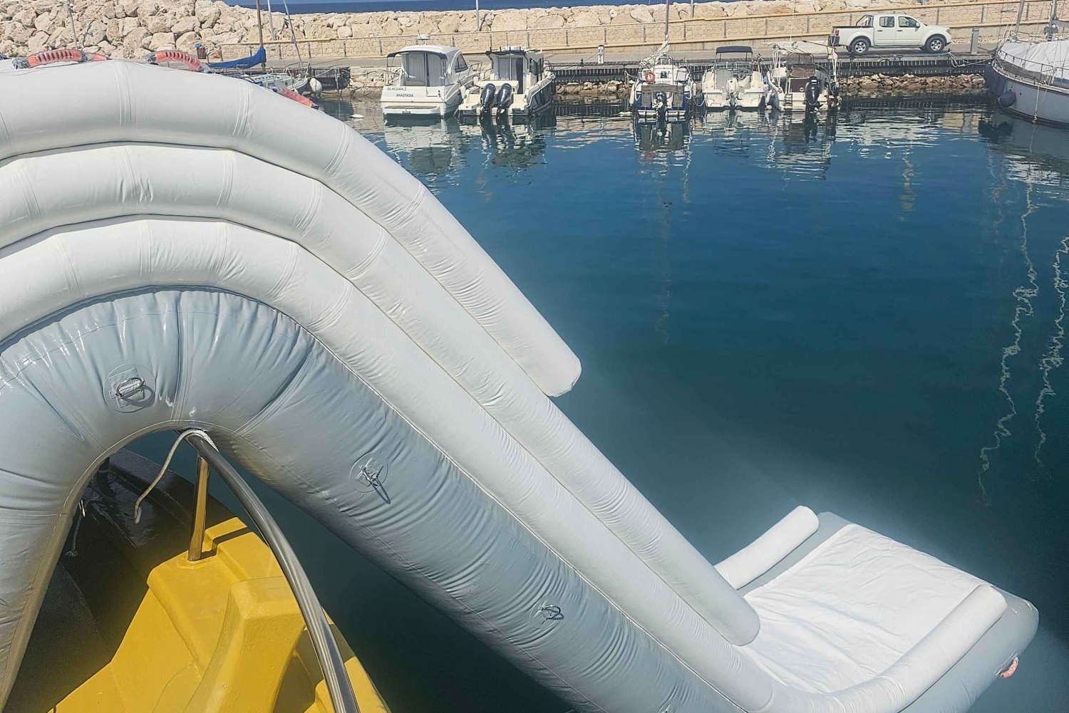 From Paphos: Blue Lagoon Tour with BBQ and Hotel Pickup