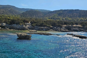 From Paphos: Blue Lagoon Tour with BBQ and Hotel Pickup