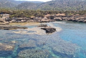 From Paphos: Blue Lagoon Tour with BBQ and Hotel Pickup