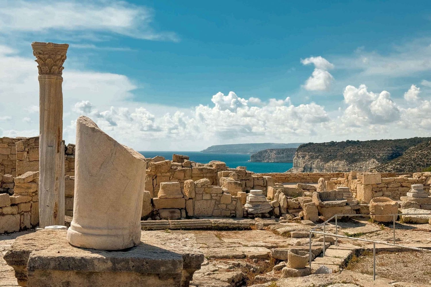 From Paphos: Trip to Limassol with Kourion & Kolossi Castle