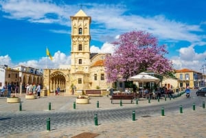 Vanuit Paphos: Hoogtepunten van Larnaca Tour met Lefkara & Nicosia