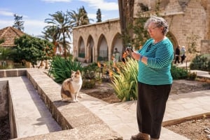 Z Pafos: Wycieczka do Larnaki z Lefkarą i Nikozją