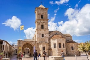 Da Paphos: Tour di Larnaca con Lefkara e Nicosia