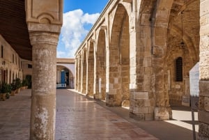 Från Paphos: Höjdpunkter i Larnaca med Lefkara & Nicosia