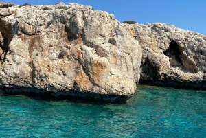 Au départ de Protaras : Lagon bleu et croisière Pirate à Turtle Bay