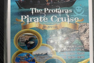 Von Protaras aus: Blaue Lagune und Turtle Bay Piratenkreuzfahrt