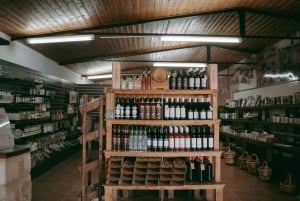 Tour di un'intera giornata: relitti, Laguna Blu e cantina Sterna