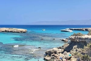 Tour di un'intera giornata: relitti, Laguna Blu e cantina Sterna