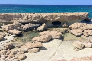 Tour di un'intera giornata: relitti, Laguna Blu e cantina Sterna