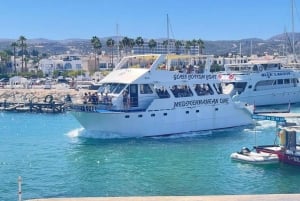 Tour di un'intera giornata: relitti, Laguna Blu e cantina Sterna